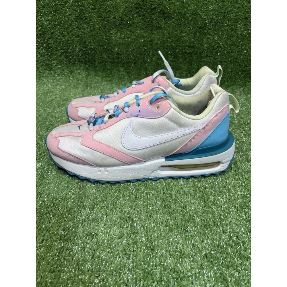 Nike Air Max Dawn Pastel DZ5199-100 Womens 9.5 Sneaker White Mesh Lace Up Shoes